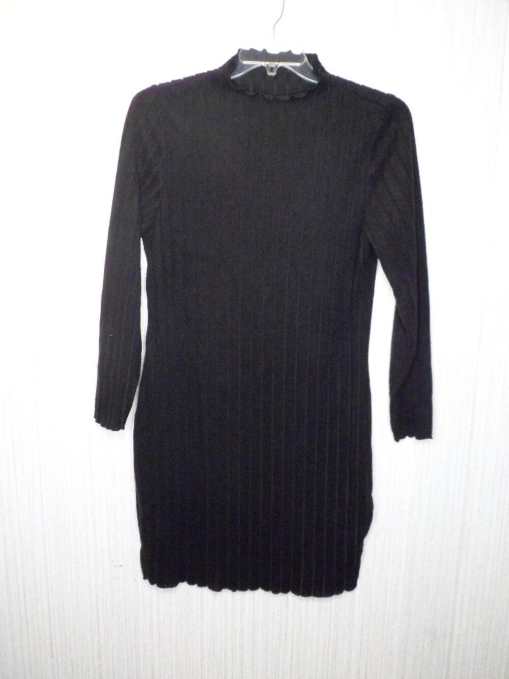 Ladies Shein Curve Black Long Sleeve Dress 1XL